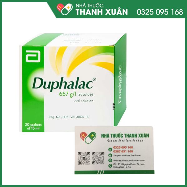 Duphalac trị táo bón